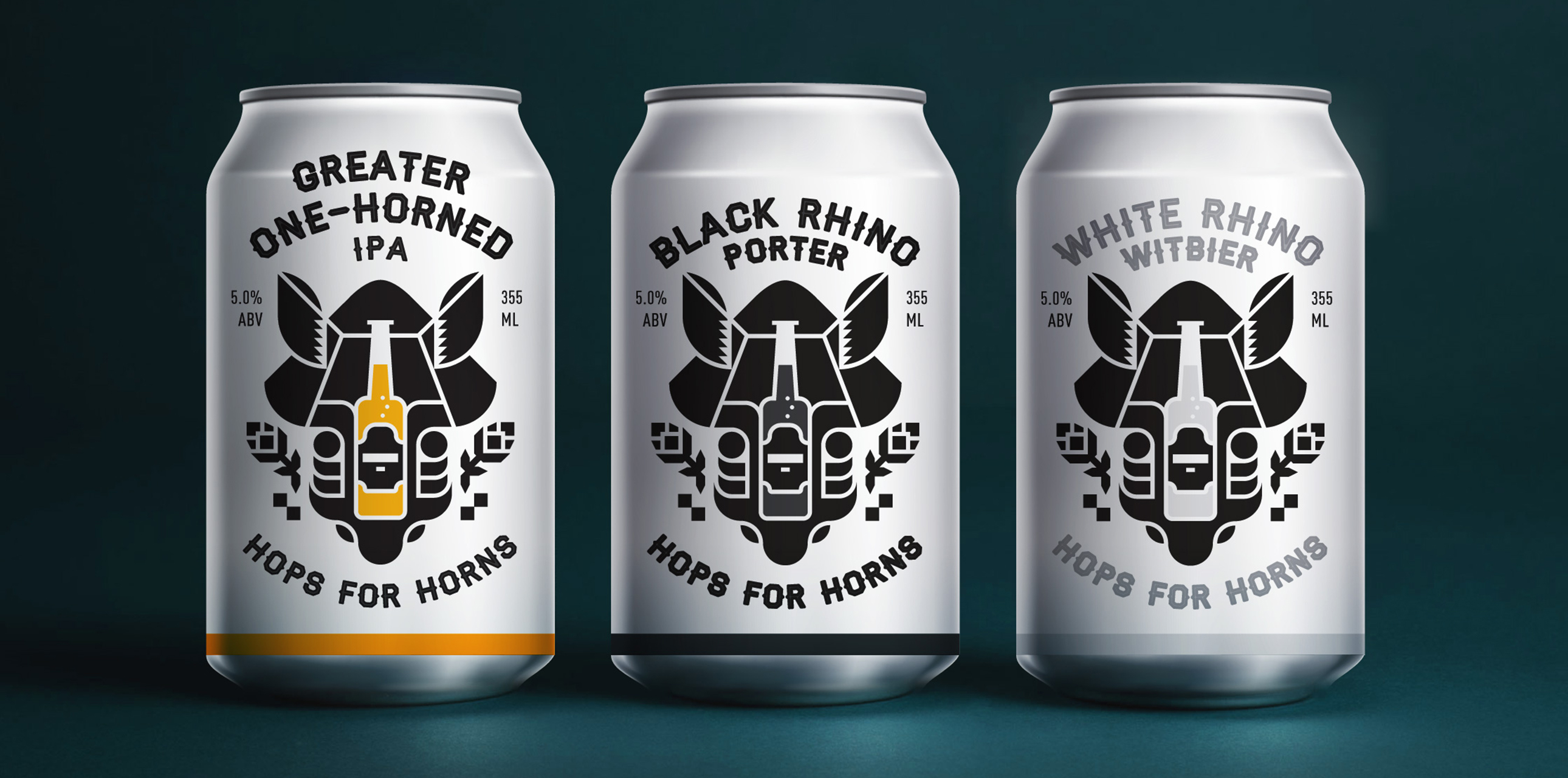 Hops For Horns three cans